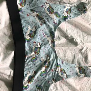 XXL meundies unicorn bralette